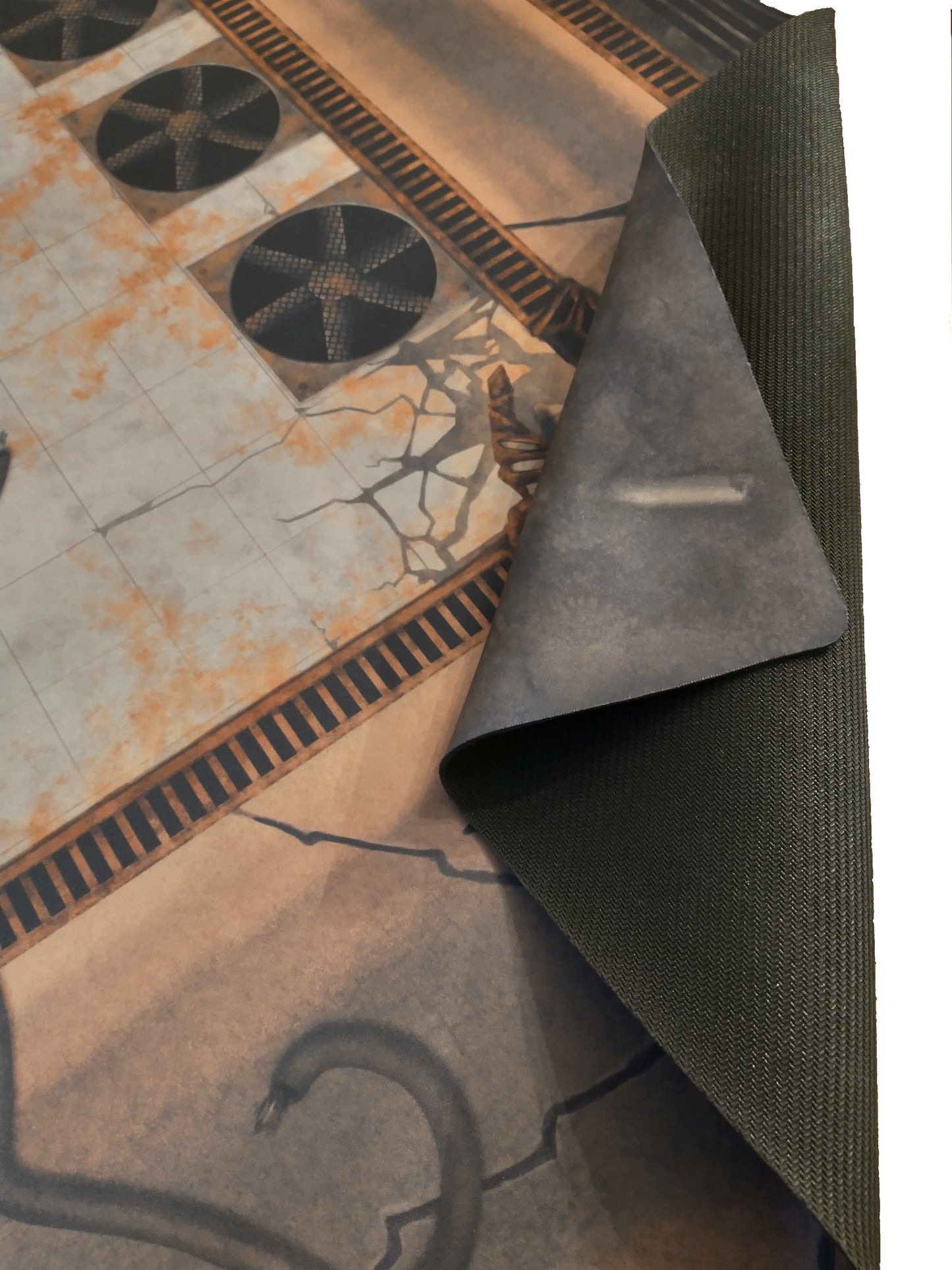 Industrial Sci-Fi Playmat for use in Kill Team and CyberPunk Red Alternate Design
