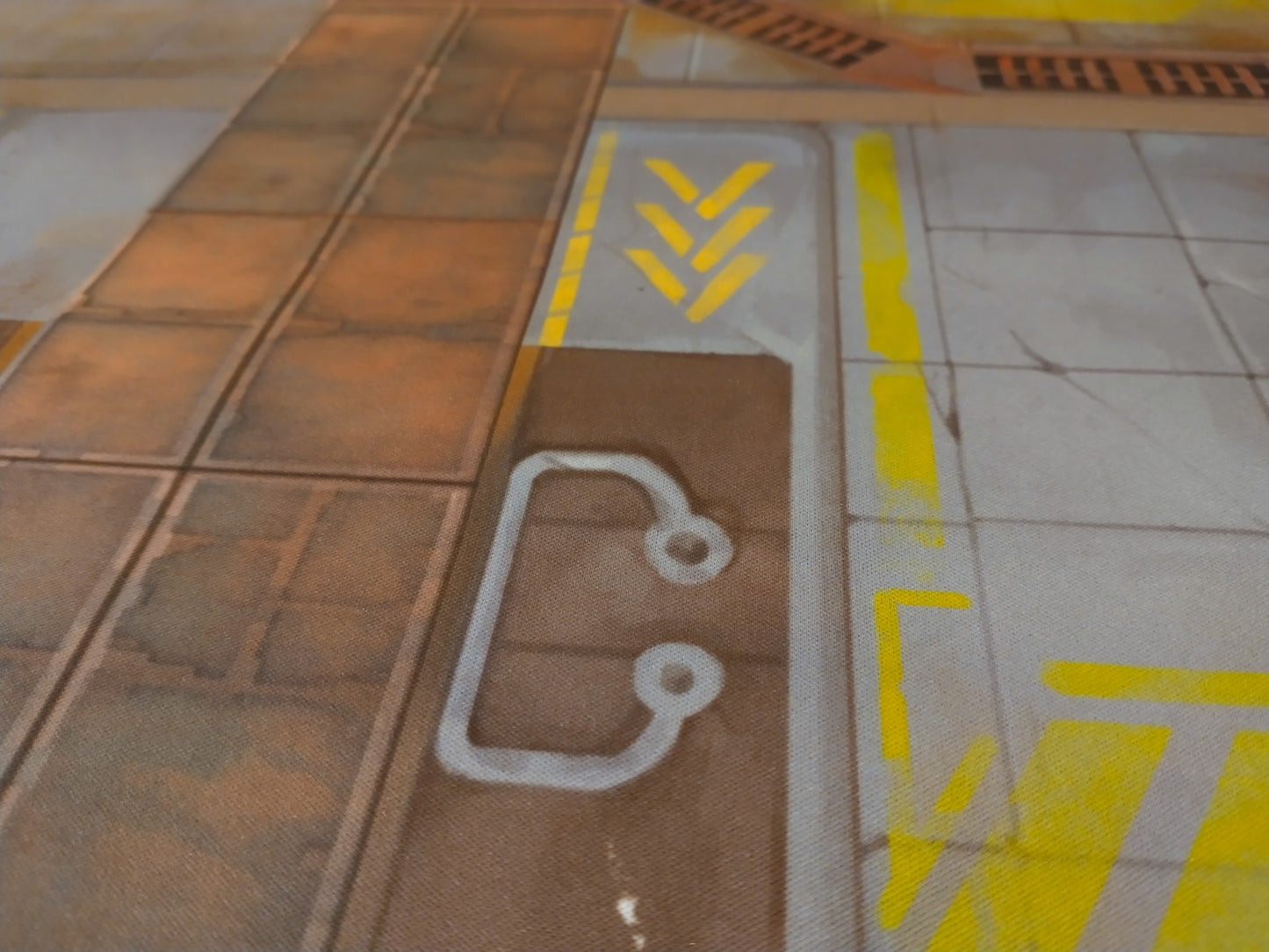 Industrial Sci-Fi Playmat for use in Kill Team and CyberPunk Red