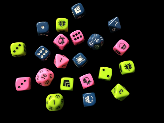 Block Dice compatible with blood bowl