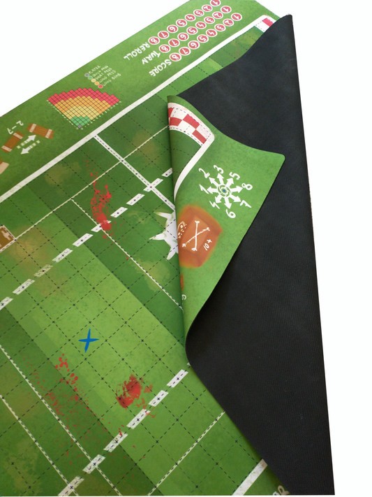 Blood Bowl Compatible Pitch / Play Mat - Combination 11's and 7's